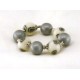 Bracelet perles boules Gwenn - sur fond transparent